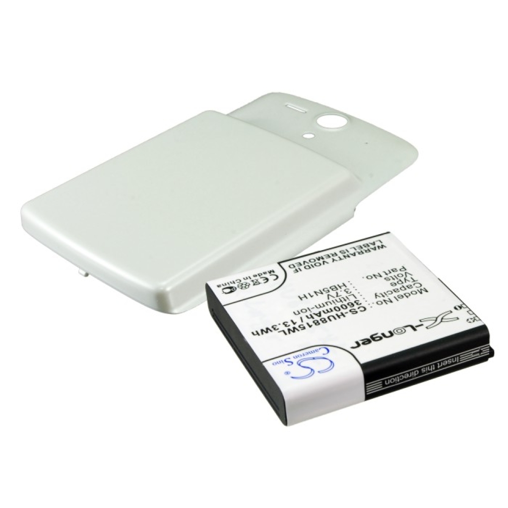 Cameron Sino CS-HU8815WL etiketa baterije z zadnjim pokrovom levo: 3600mAh 13,3Wh