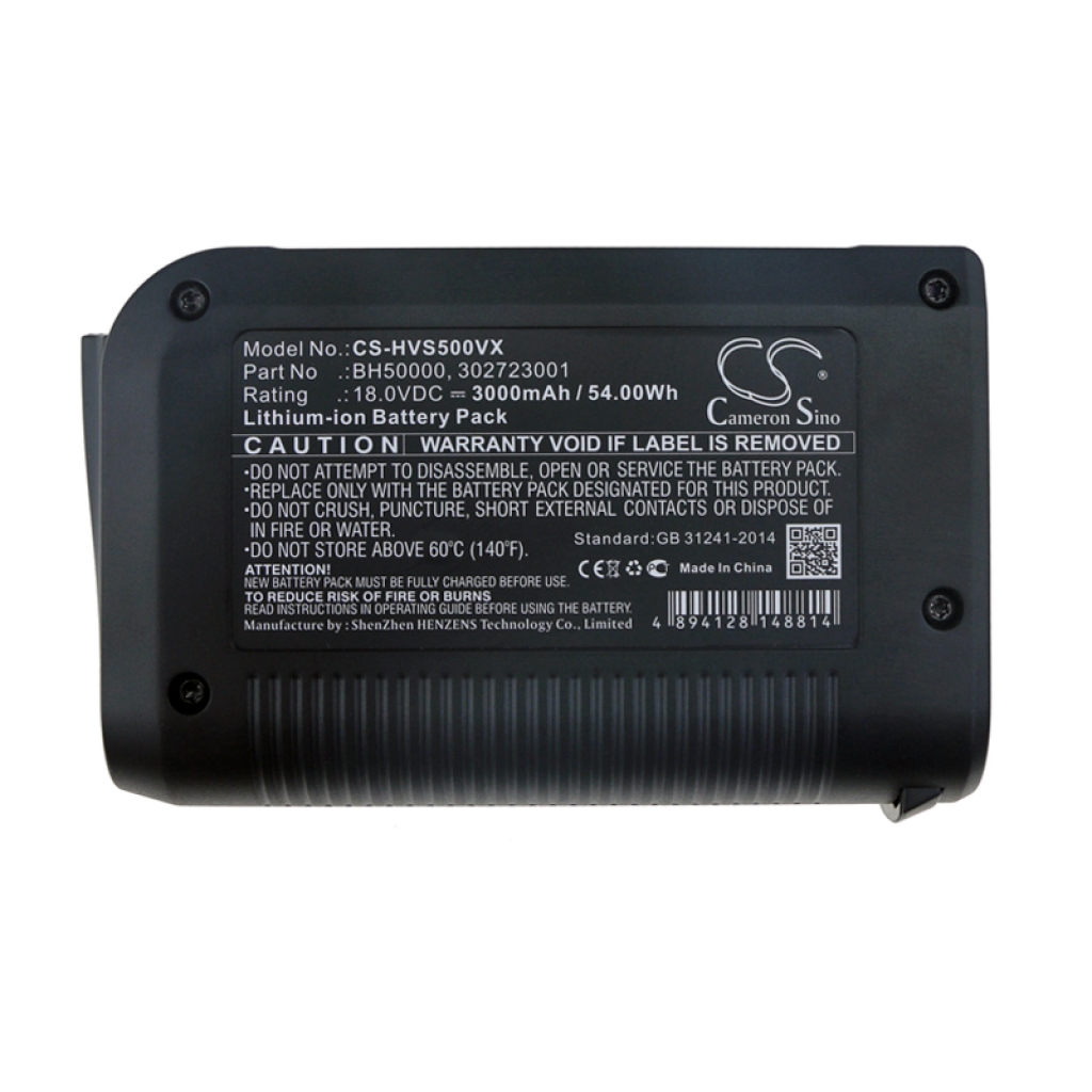Kompatibilna zamenjava baterije za Hoover 302723001,BH50000