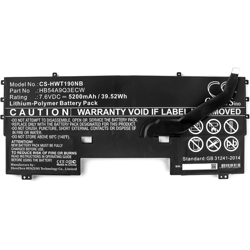 Battery for Huawei WT-W09