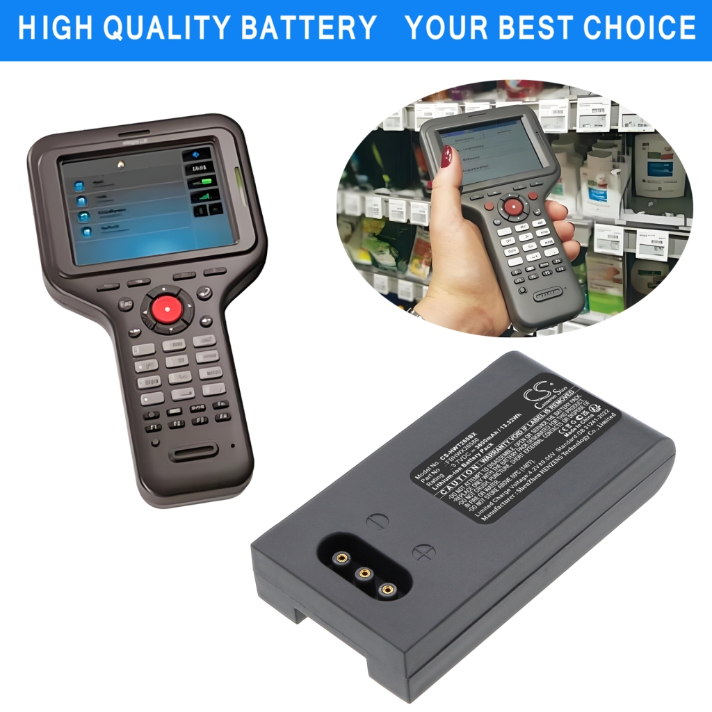 BarCode, Scanner Battery Hoft
