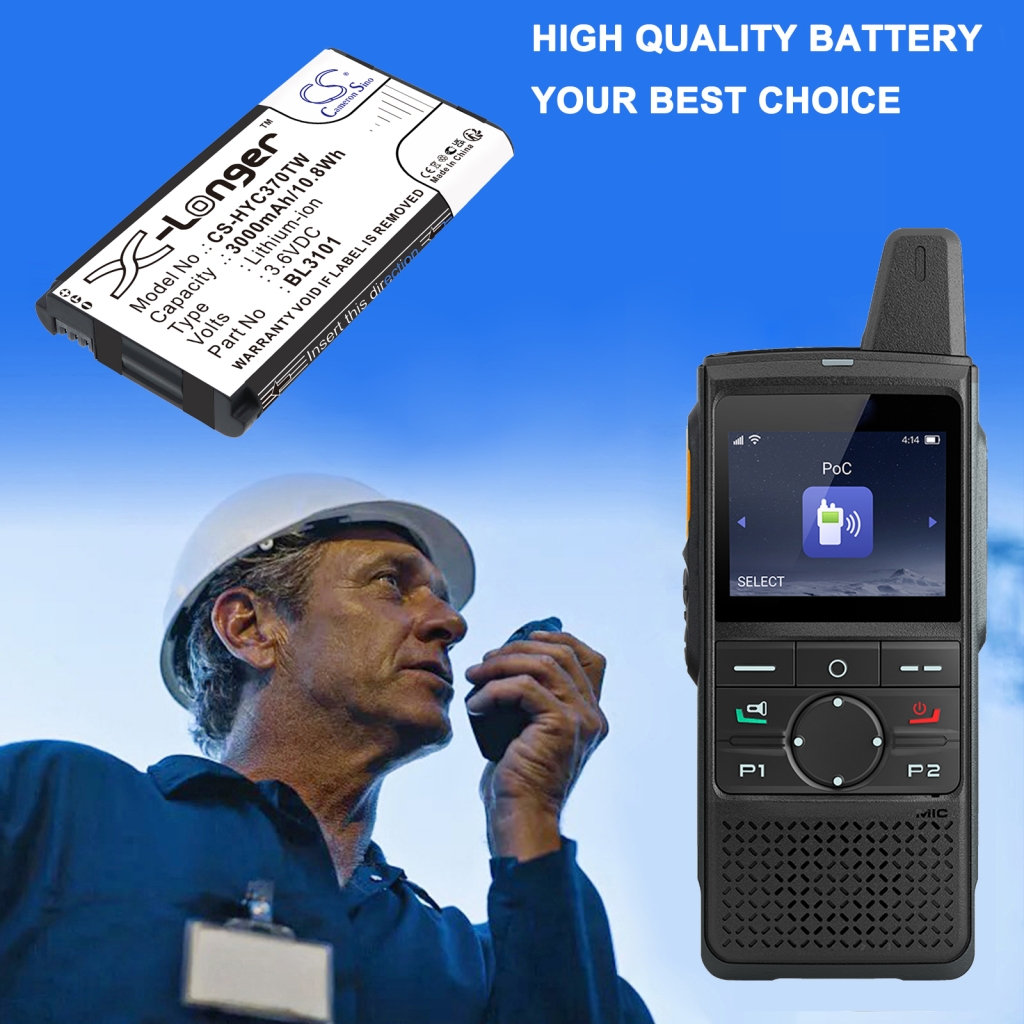 Two-Way Radio Battery Hytera CS-HYC370TW