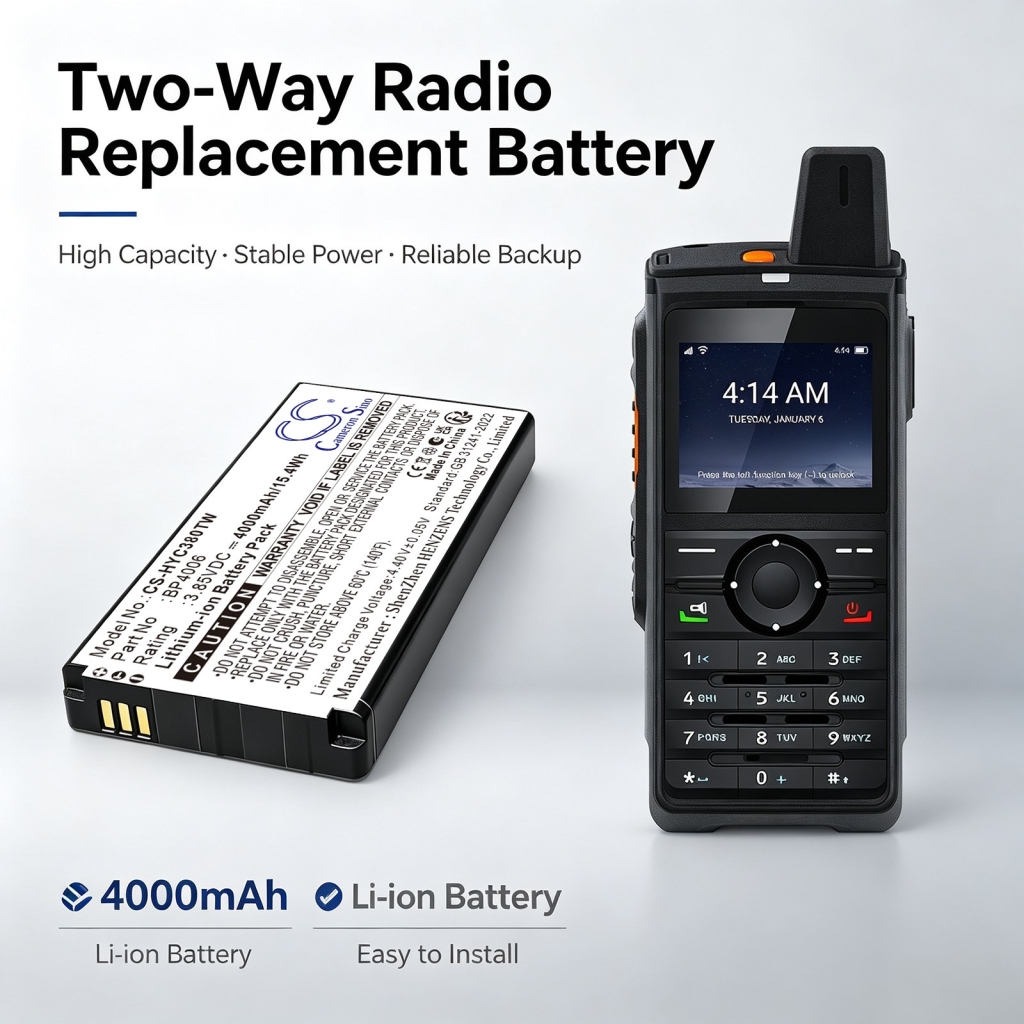 Baterije združljivo z Hytera PNC380 PNC380 POC Radio CS-HYC380TW