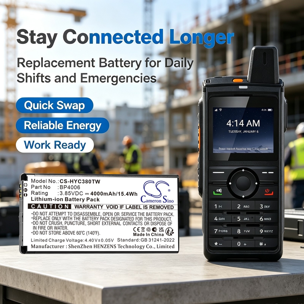 Baterije združljivo z Hytera PNC380 PNC380 POC Radio CS-HYC380TW