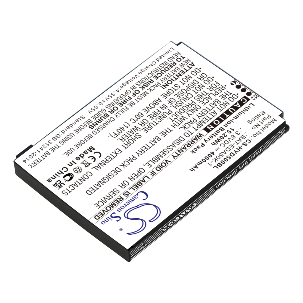 Kompatibilna zamenjava baterije za Honeywell BAT-EDA50K-1