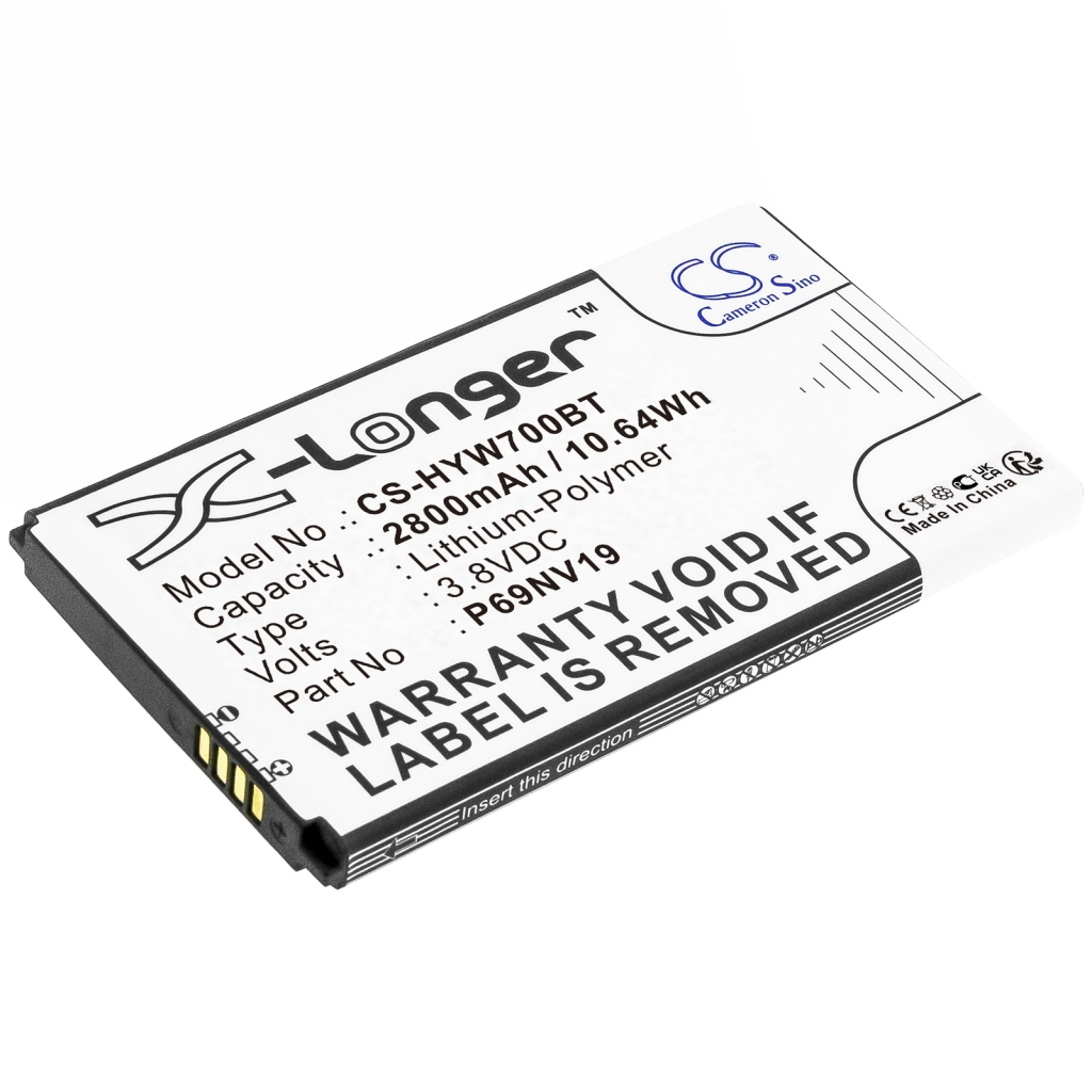 Kompatibilna zamenjava baterije za Adt P69NV19