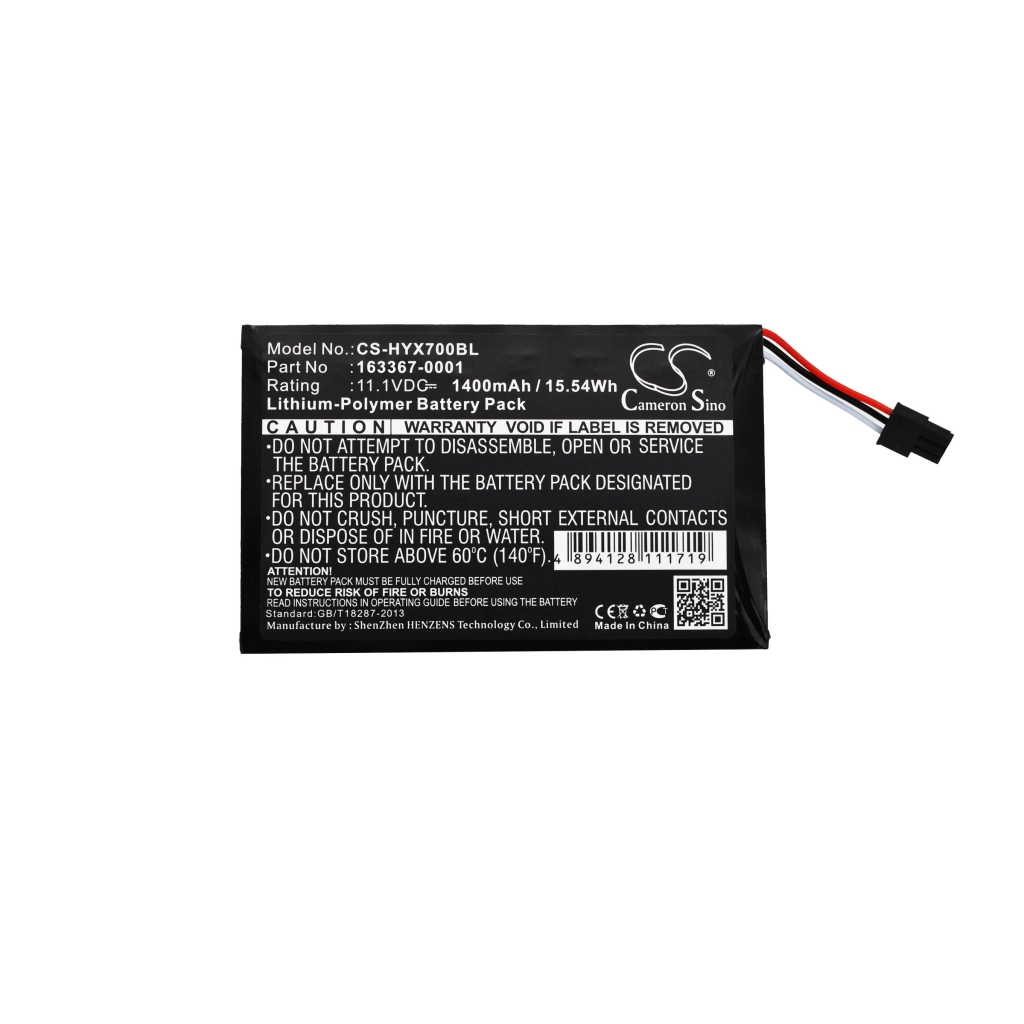 Kompatibilna zamenjava baterije za Honeywell 163367-0001