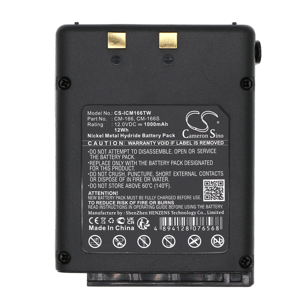Baterija za dvosmerni radio Icom IC-A22 (CS-ICM166TW)
