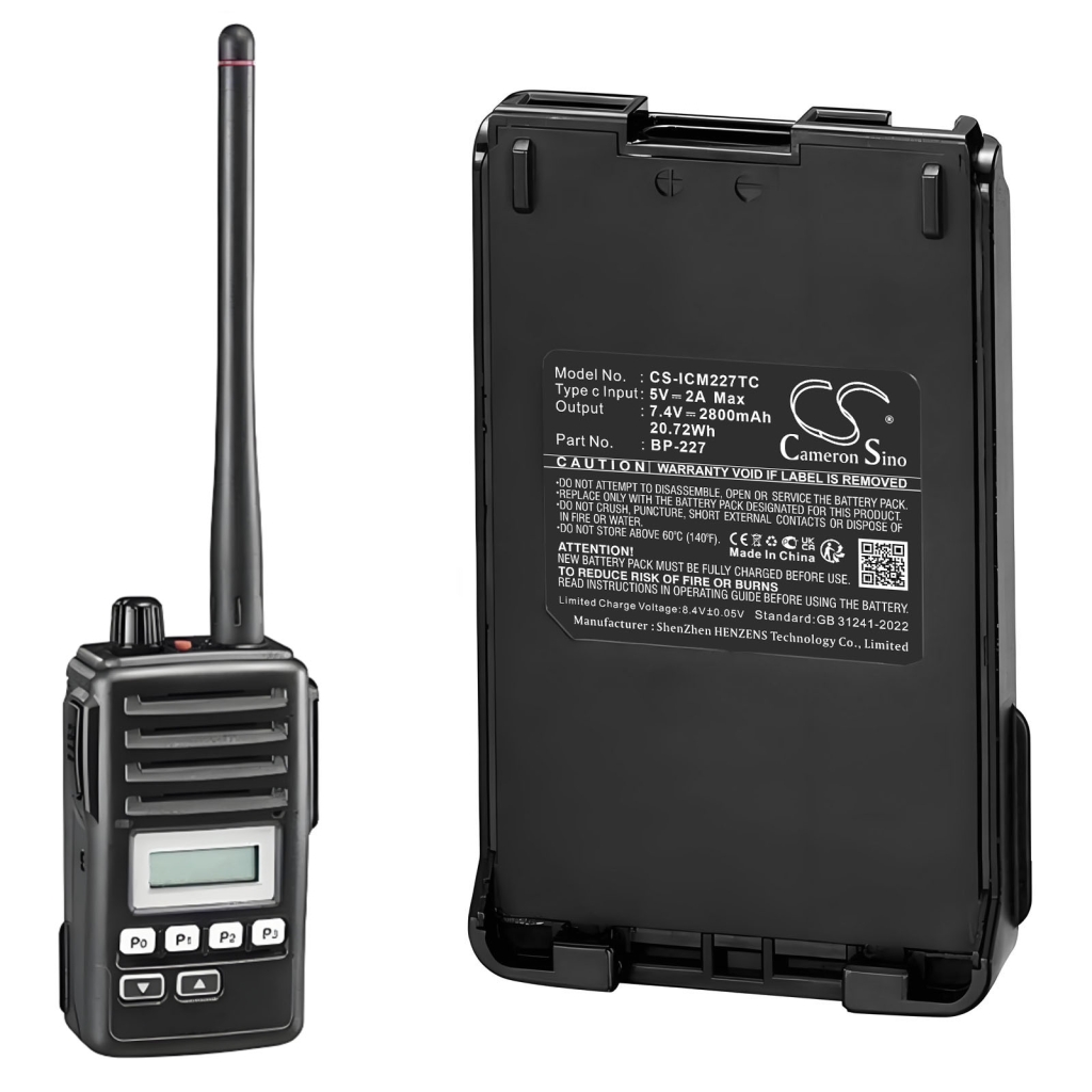 Two-Way Radio Battery Icom IC-F61M
