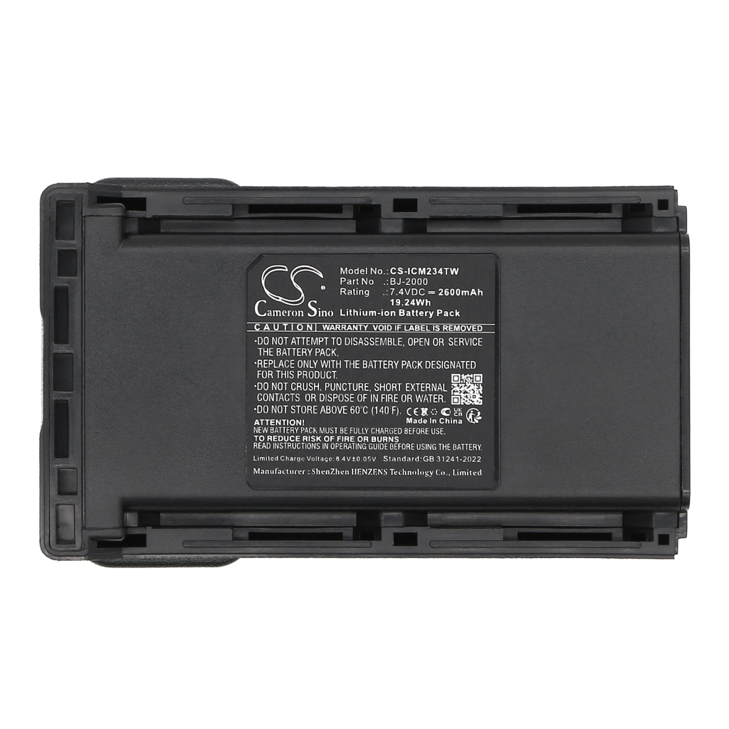 Baterija za dvosmerni radio Icom IC-F4230DT