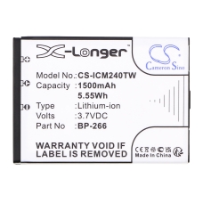 Kompatibilna zamenjava baterije za Icom BP-266,PB-19