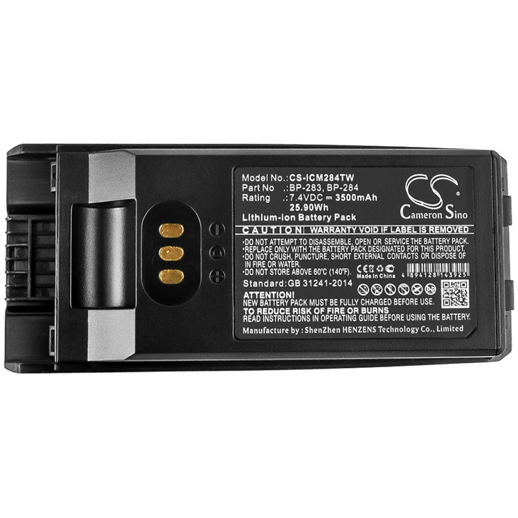 Baterija za dvosmerni radio Icom CS-ICM284TW
