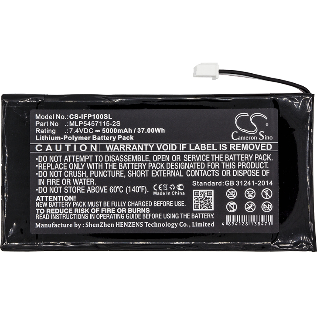 Kompatibilna zamenjava baterije za Infinity MLP5457115-2S