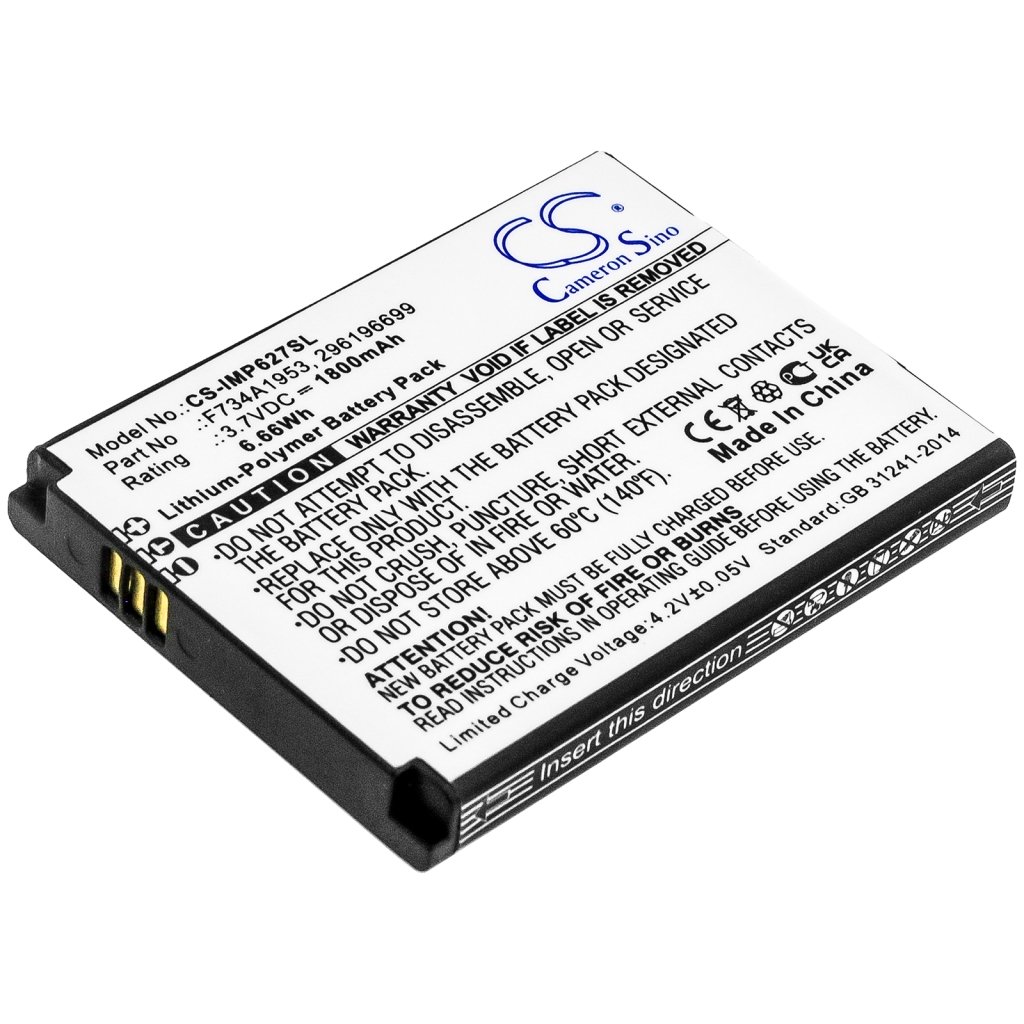 Kompatibilna zamenjava baterije za Ingenico 296196699,F734A1953