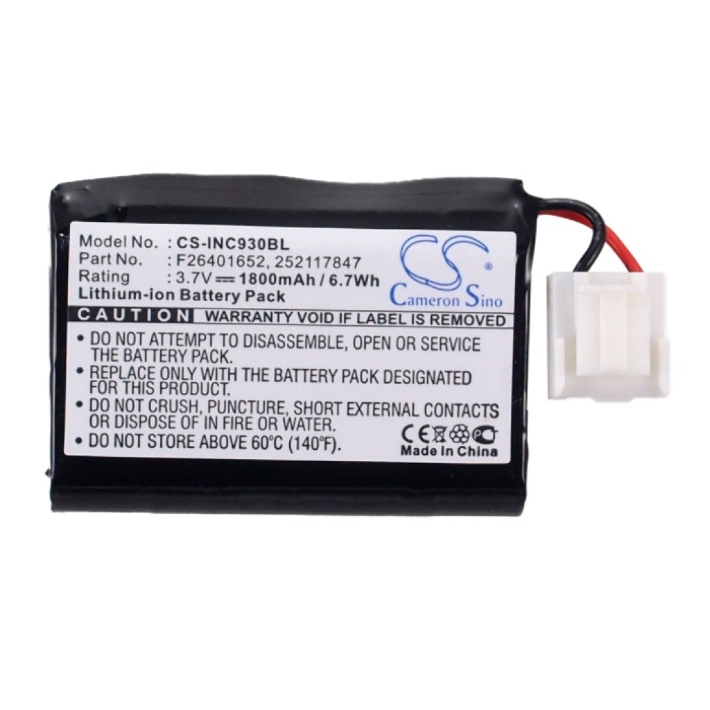 Kompatibilna zamenjava baterije za Ingenico 252117847,F26401652