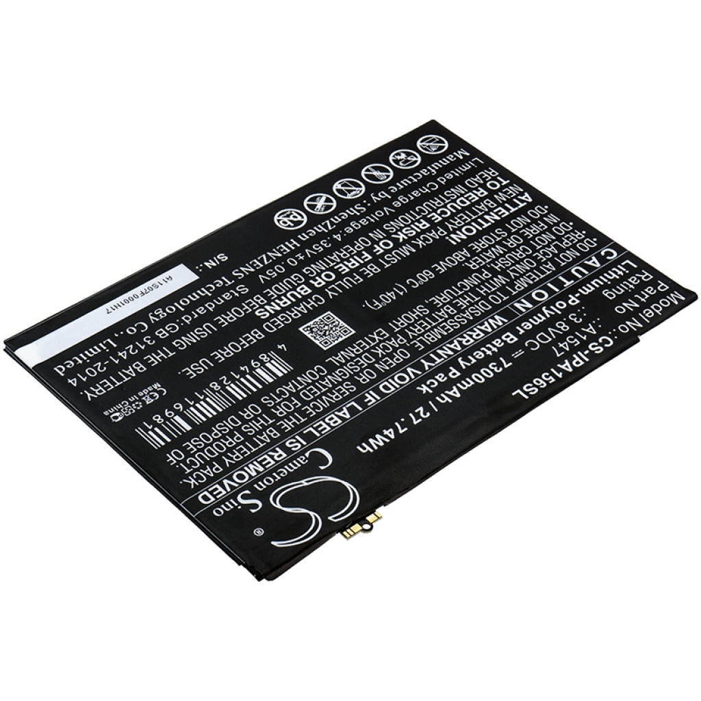 Baterija za tablični računalnik Apple MH312LL/A (CS-IPA156SL)
