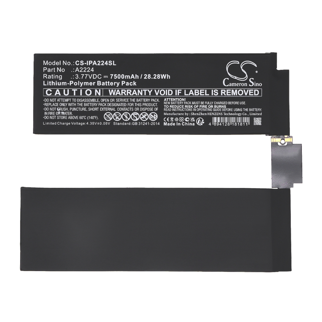 Kompatibilna zamenjava baterije za Apple A2224