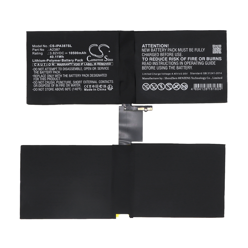 Kompatibilna zamenjava baterije za Apple A2387