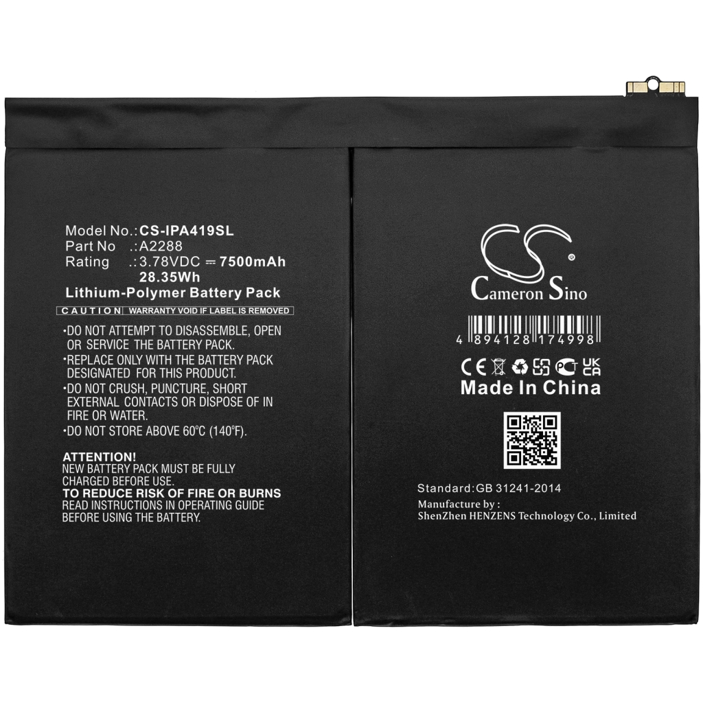 Kompatibilna zamenjava baterije za Apple A2288