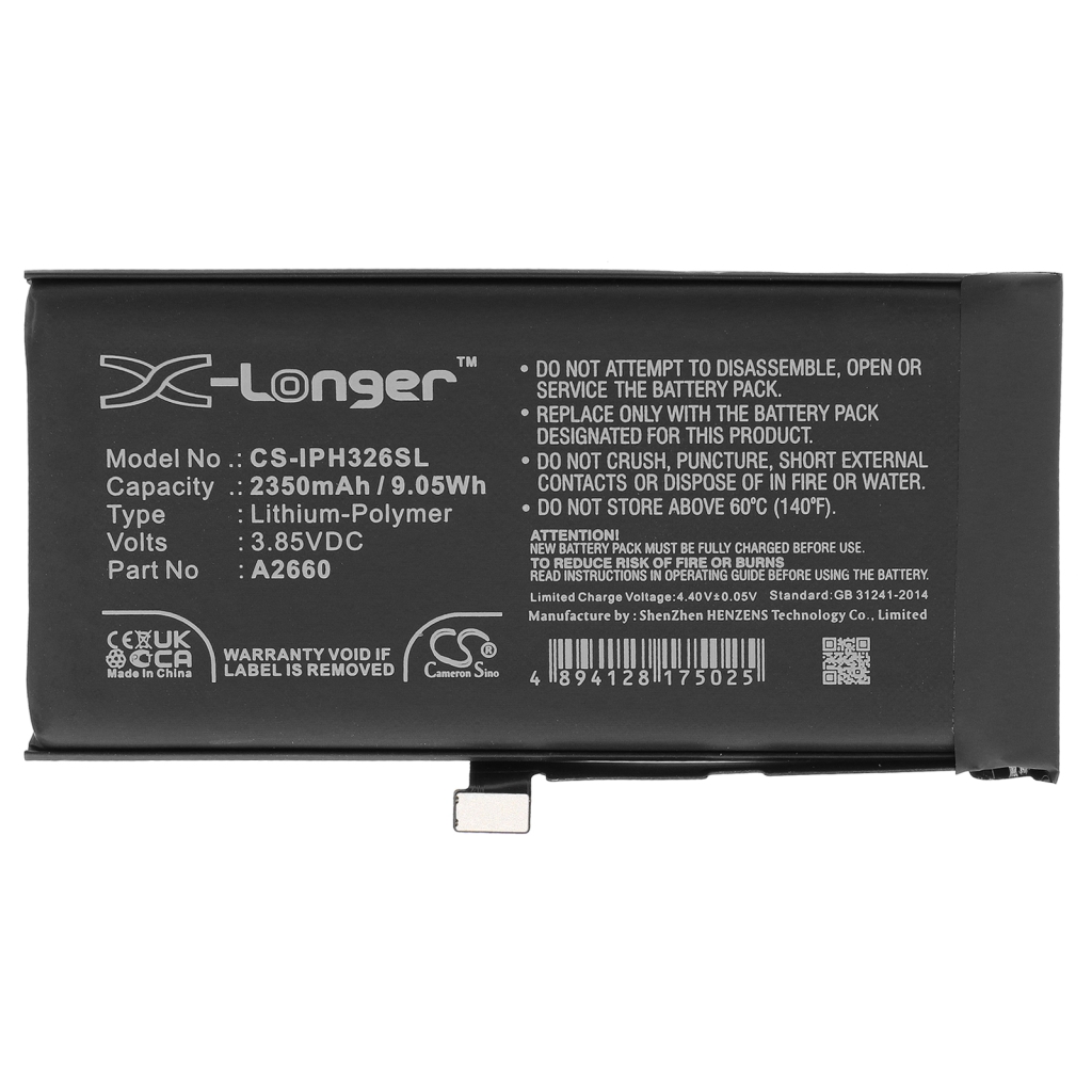 Kompatibilna zamenjava baterije za Apple A2660