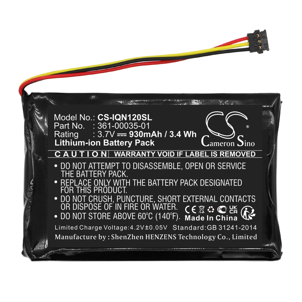 Kompatibilna zamenjava baterije za Garmin 361-00035-01