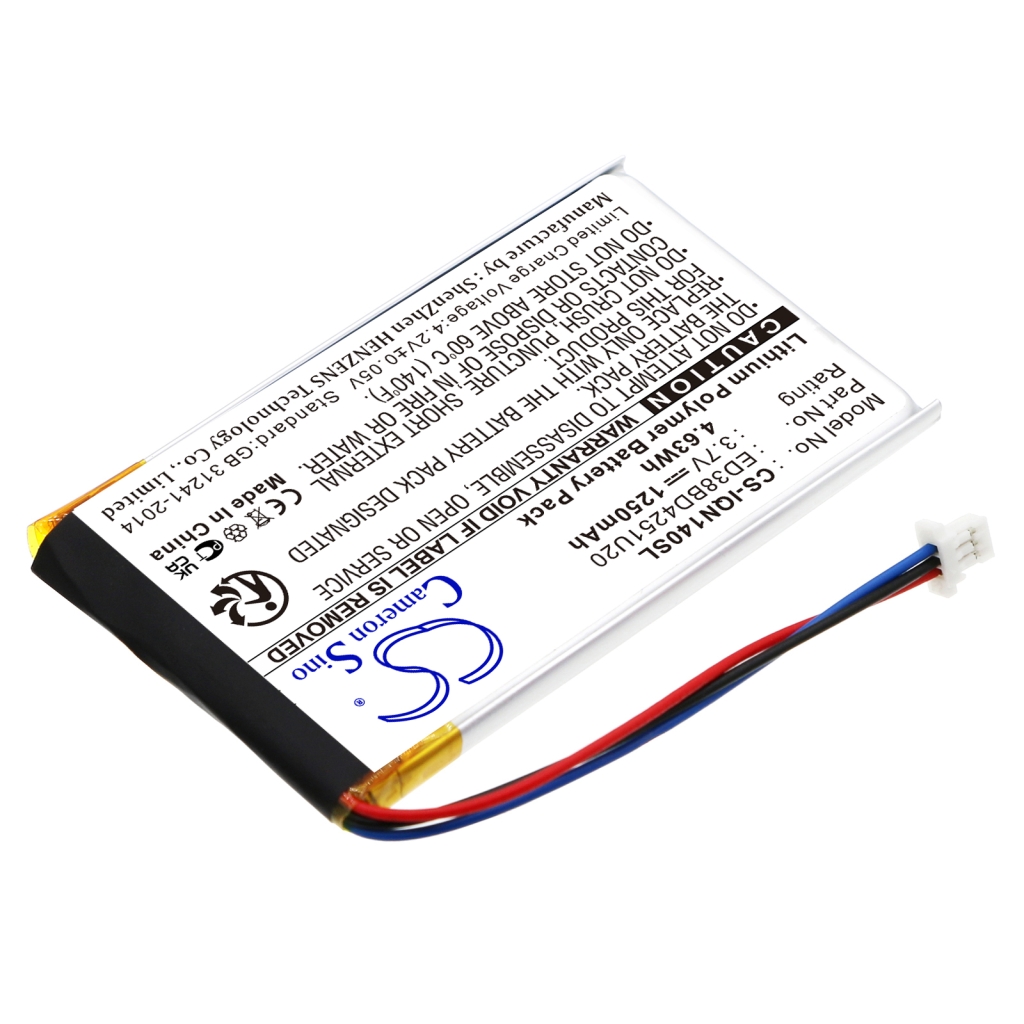 Kompatibilna zamenjava baterije za Garmin ED38BD4251U20