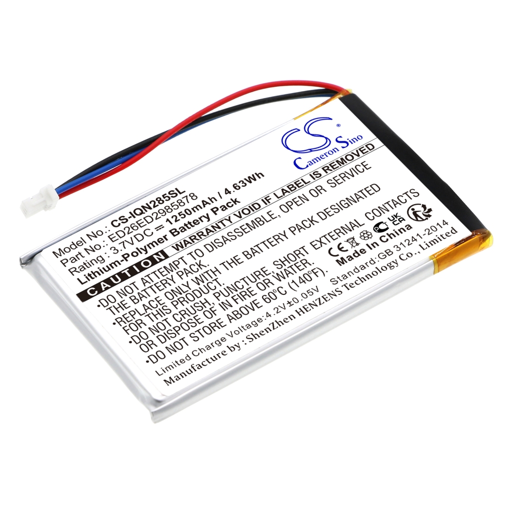 Kompatibilna zamenjava baterije za Garmin ED26ED2985878