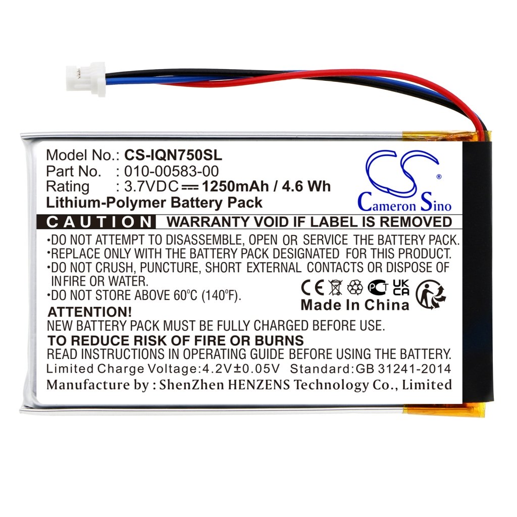 Kompatibilna zamenjava baterije za Garmin 010-00583-00