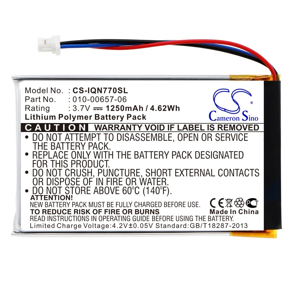 Kompatibilna zamenjava baterije za Garmin 010-00657-06