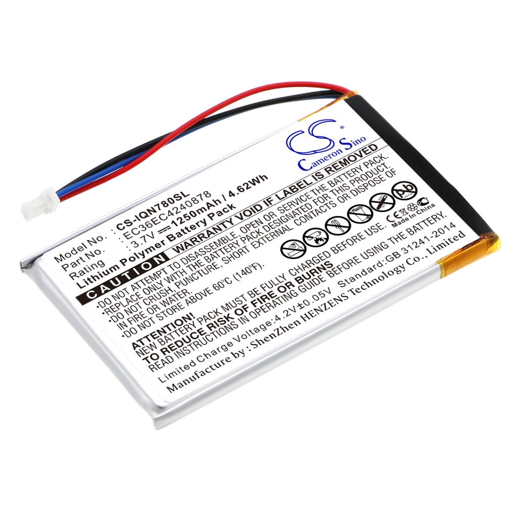 Kompatibilna zamenjava baterije za Garmin EC36EC4240878