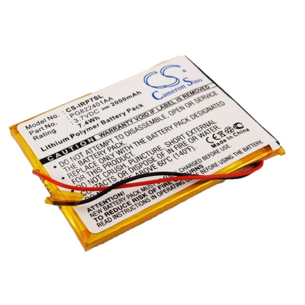 Baterija za MP3, MP4, PMP iRiver CS-IRP7SL