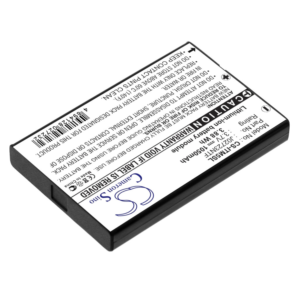 Compatible battery replacement for I.trek 