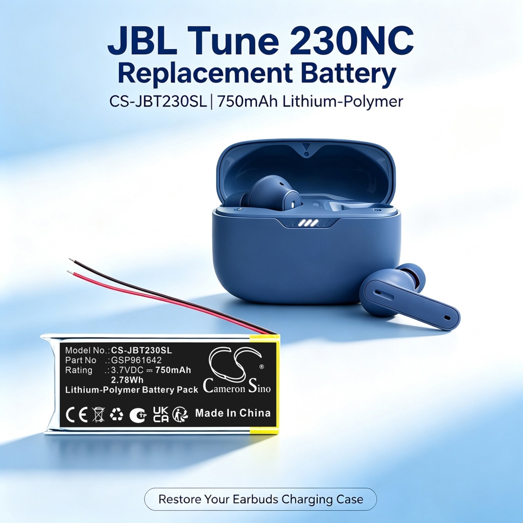 Baterija združljivo z Jbl CS-JBT230SL