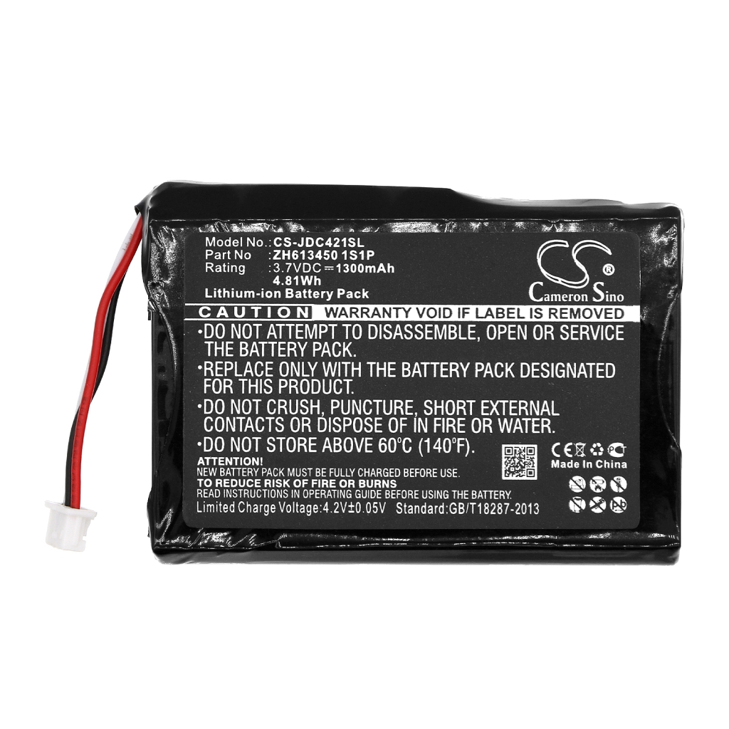 Kompatibilna zamenjava baterije za JDS Labs ZH613450 1S1P