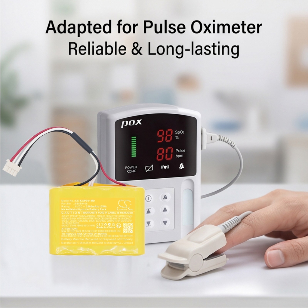 Baterije združljivo z KTPS GMMC pulse oximeter CS-KGP001MD