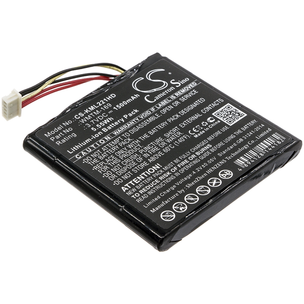 Kompatibilna zamenjava baterije za Kingston WMTM-169