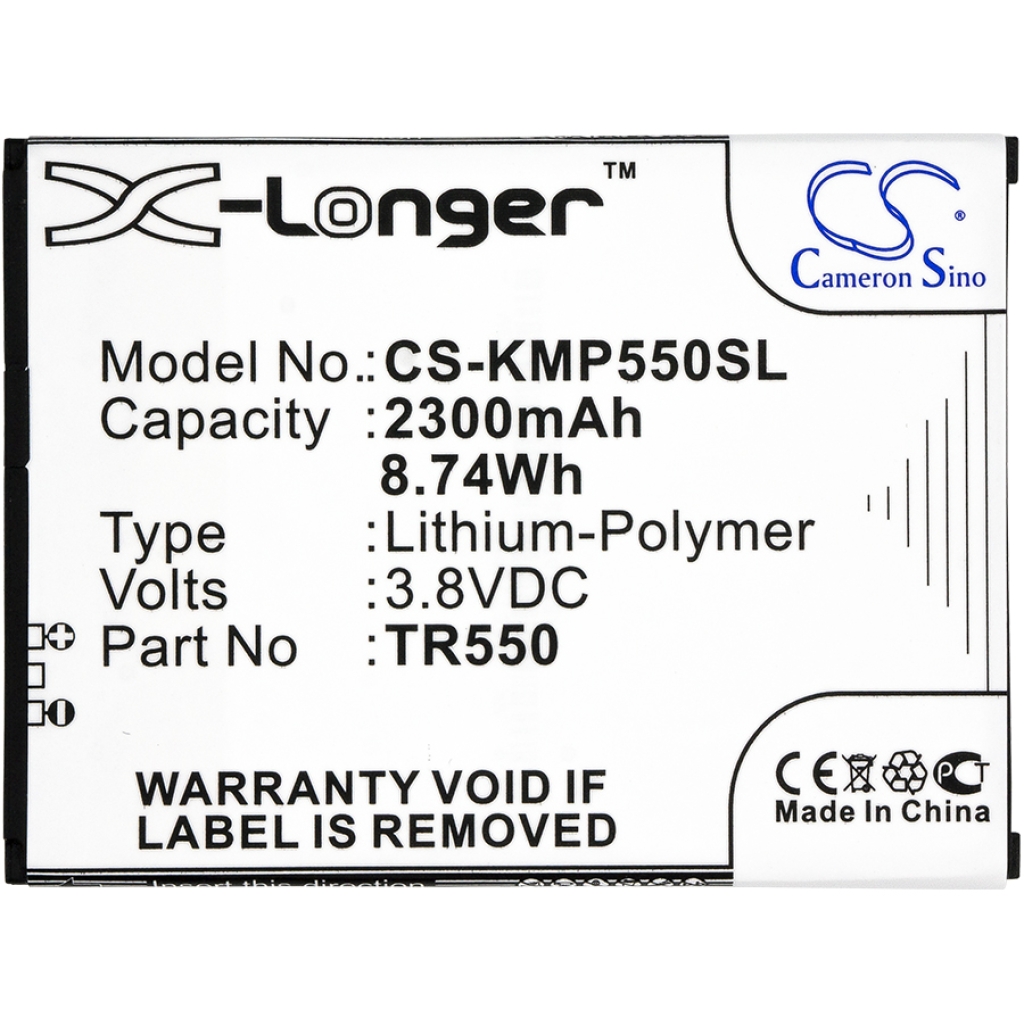 Baterije združljivo z KAZAM Trooper 550 CS-KMP550SL
