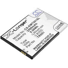Kompatibilna zamenjava baterije za Kazam TR551,TR551-HSHCC0001418