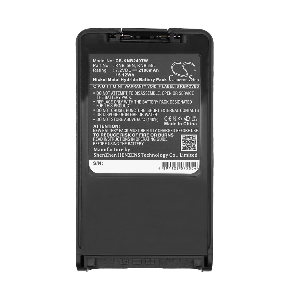 Baterija združljivo z Kenwood CS-KNB240TW