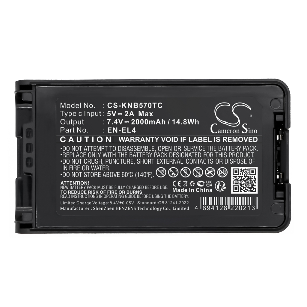 Two-Way Radio Battery Kenwood TK-3170