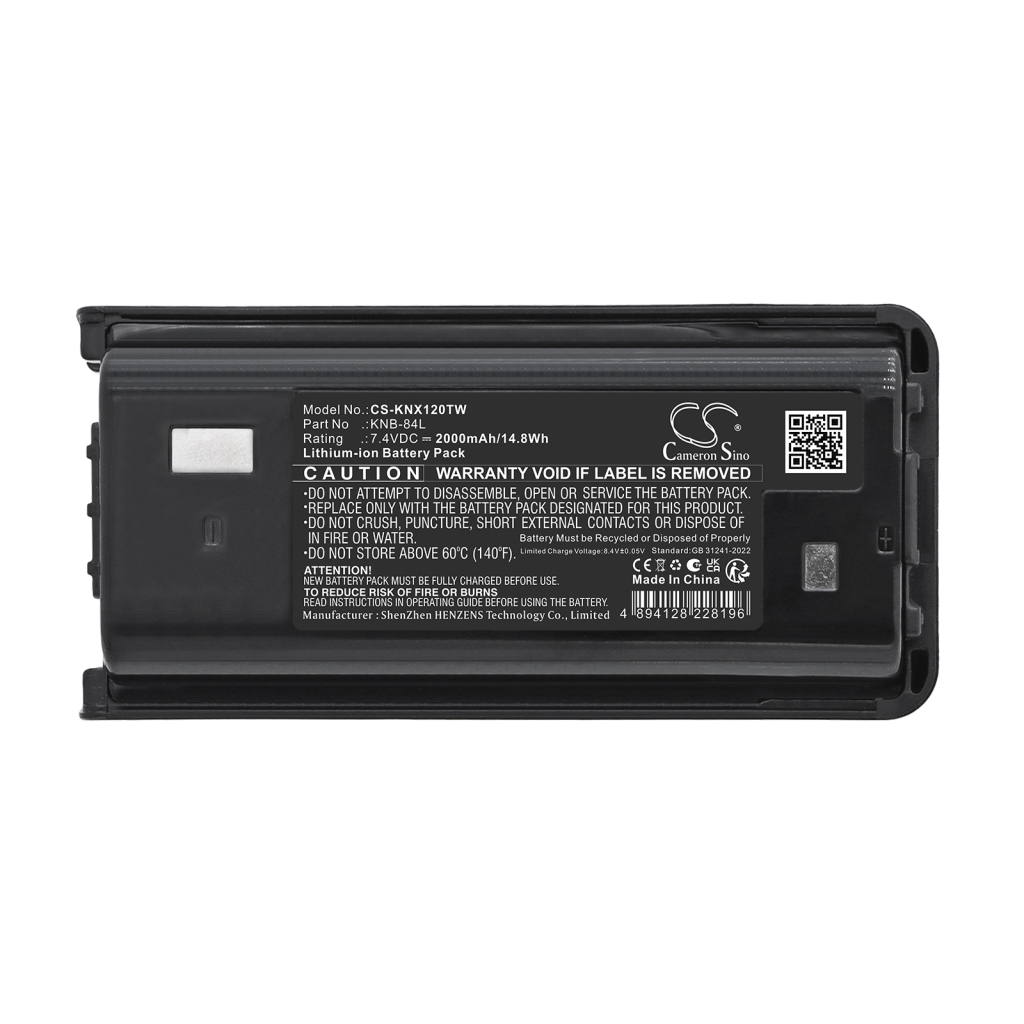 Baterija združljivo z Kenwood CS-KNX120TW