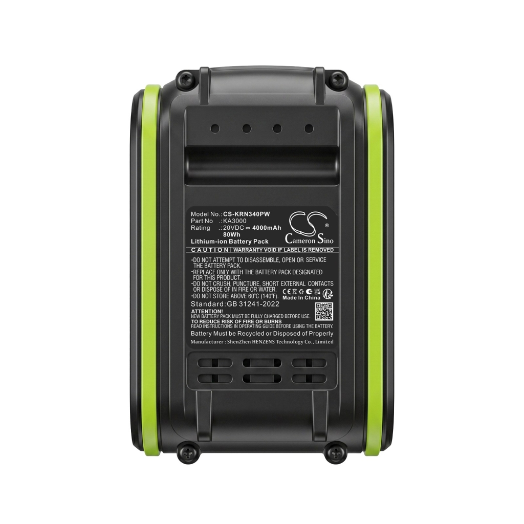 Battery compatible with Kress CS-KRN340PW