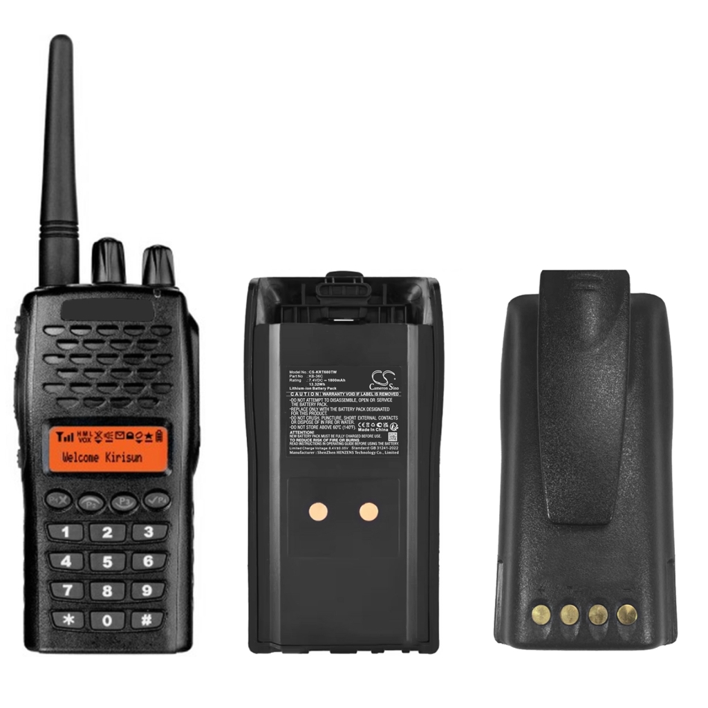 Baterija za dvosmerni radio Kirisun PT6800 (CS-KRT680TW)