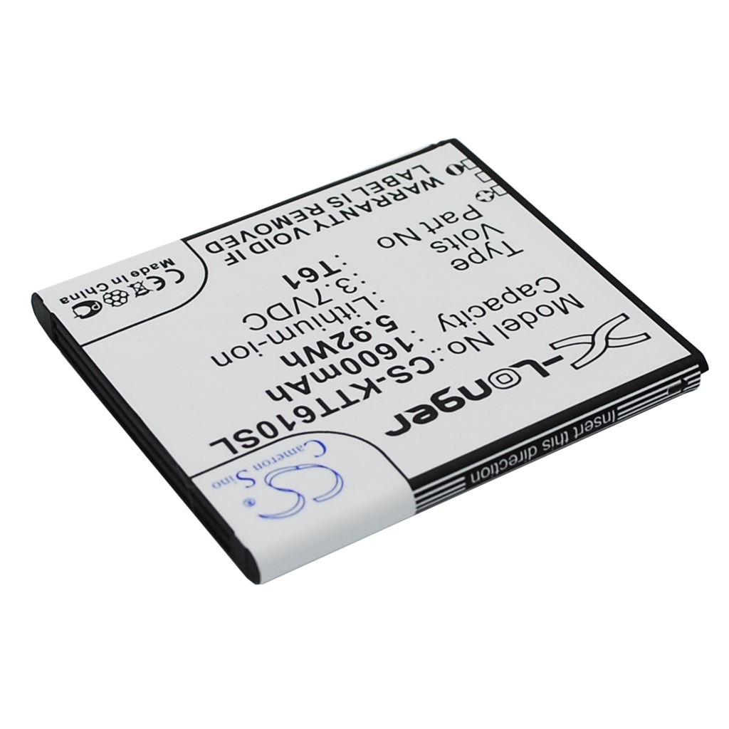 Baterije združljivo z K-Touch T61 T61 CS-KTT610SL