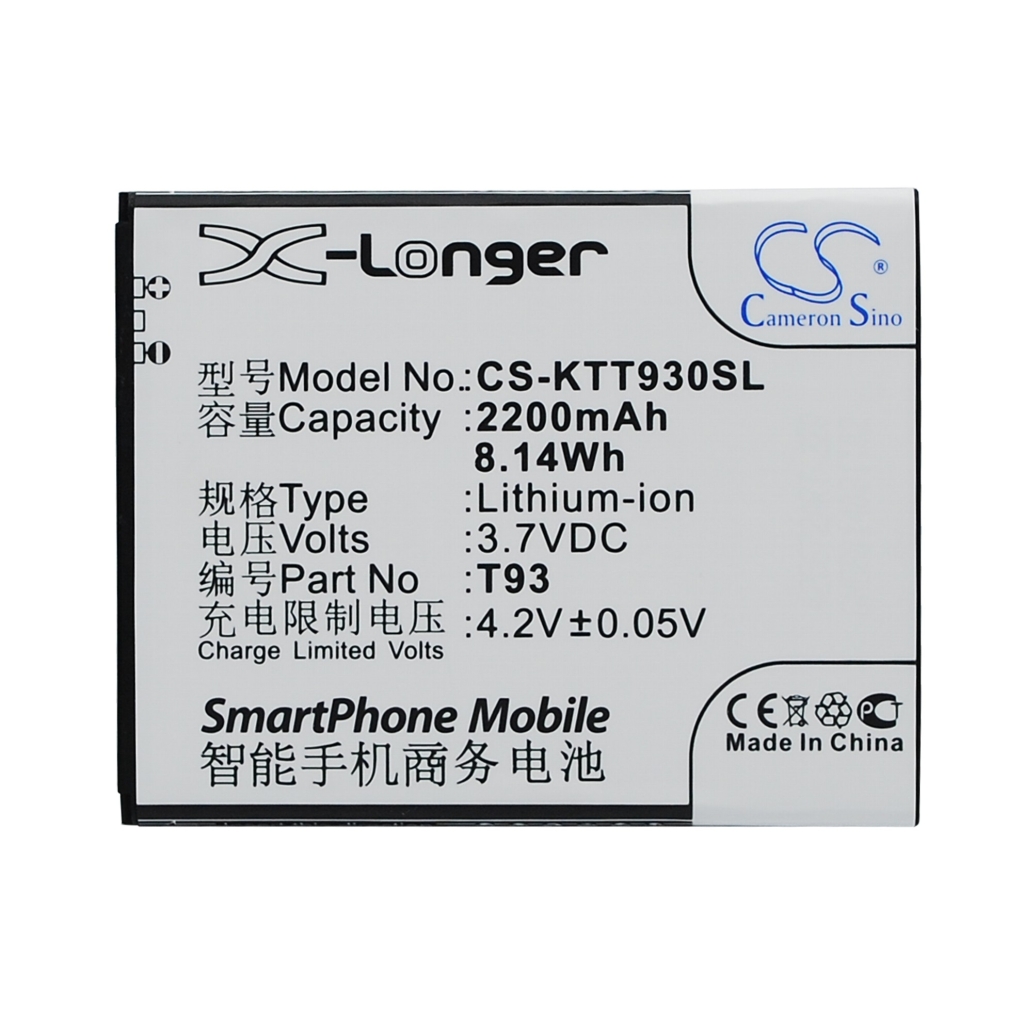 Baterija za mobilni telefon K-Touch CS-KTT930SL