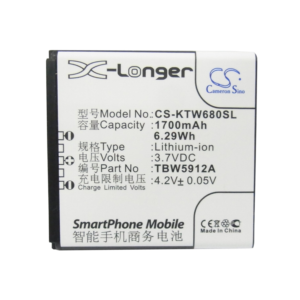 Baterija za mobilni telefon K-Touch CS-KTW680SL