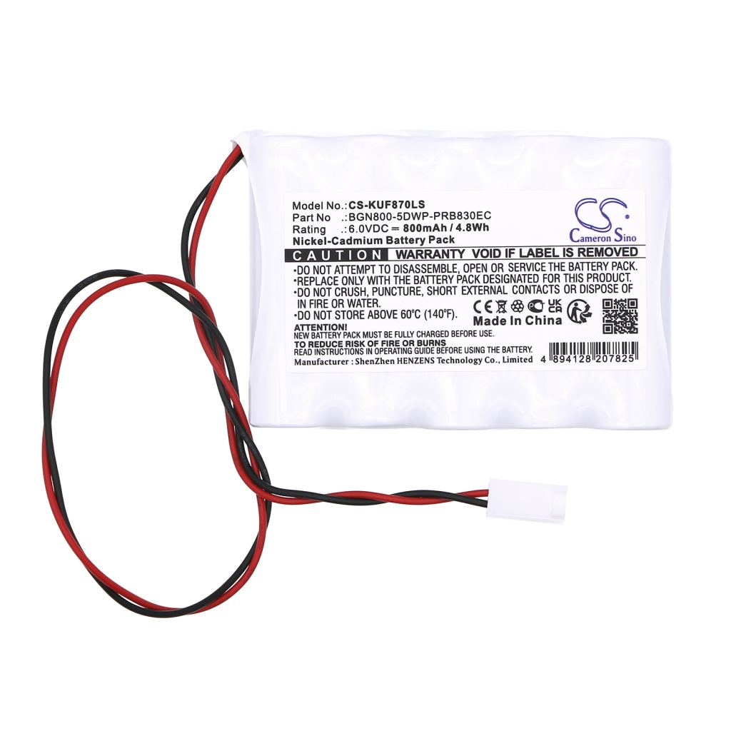 Baterije Nadomešča BGN800-5DWP-PRB830EC
