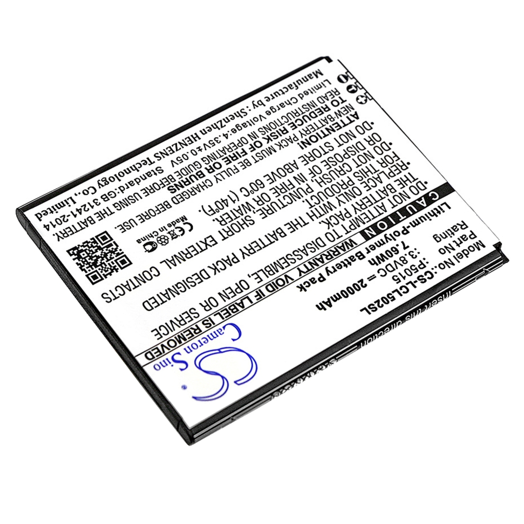 Baterija za mobilni telefon Logicom CS-LCL502SL