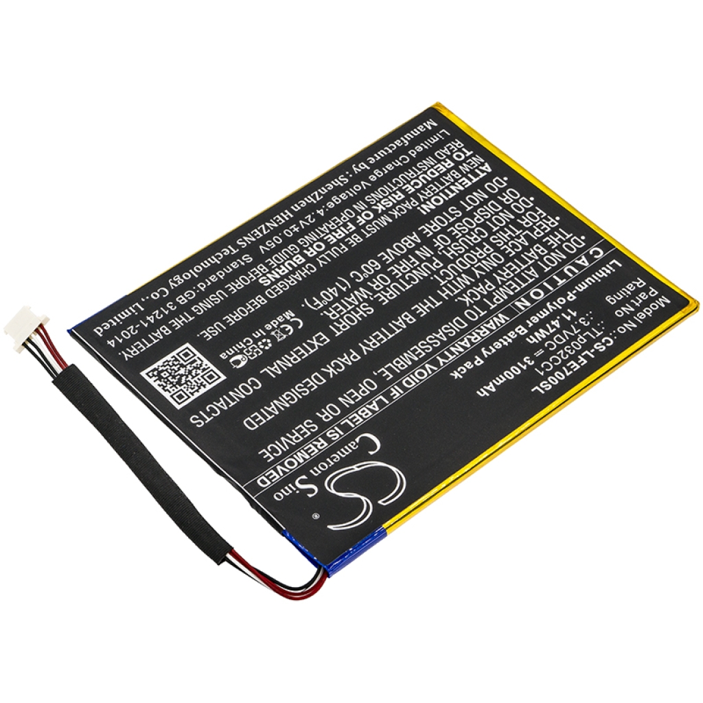 Kompatibilna zamenjava baterije za Leapfrog TLP032CC1