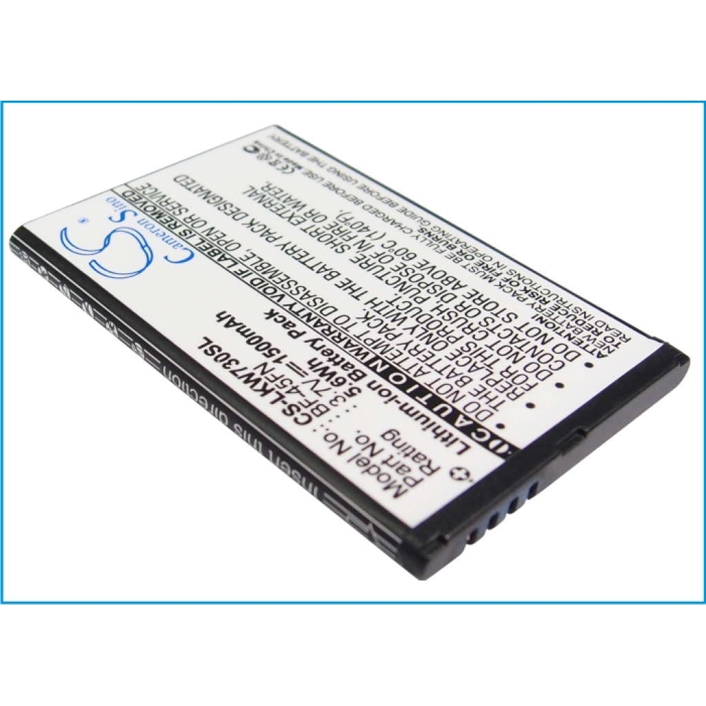 Baterija za mobilni telefon LG CS-LKW730SL
