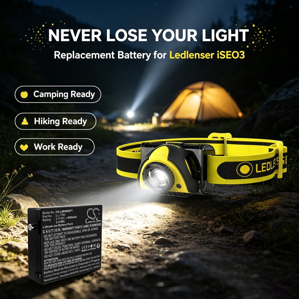 Battery for Ledlenser SEO7R